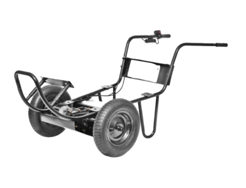 PAW ElectricPowerAssist WheelbarrowwithoutPolyTub