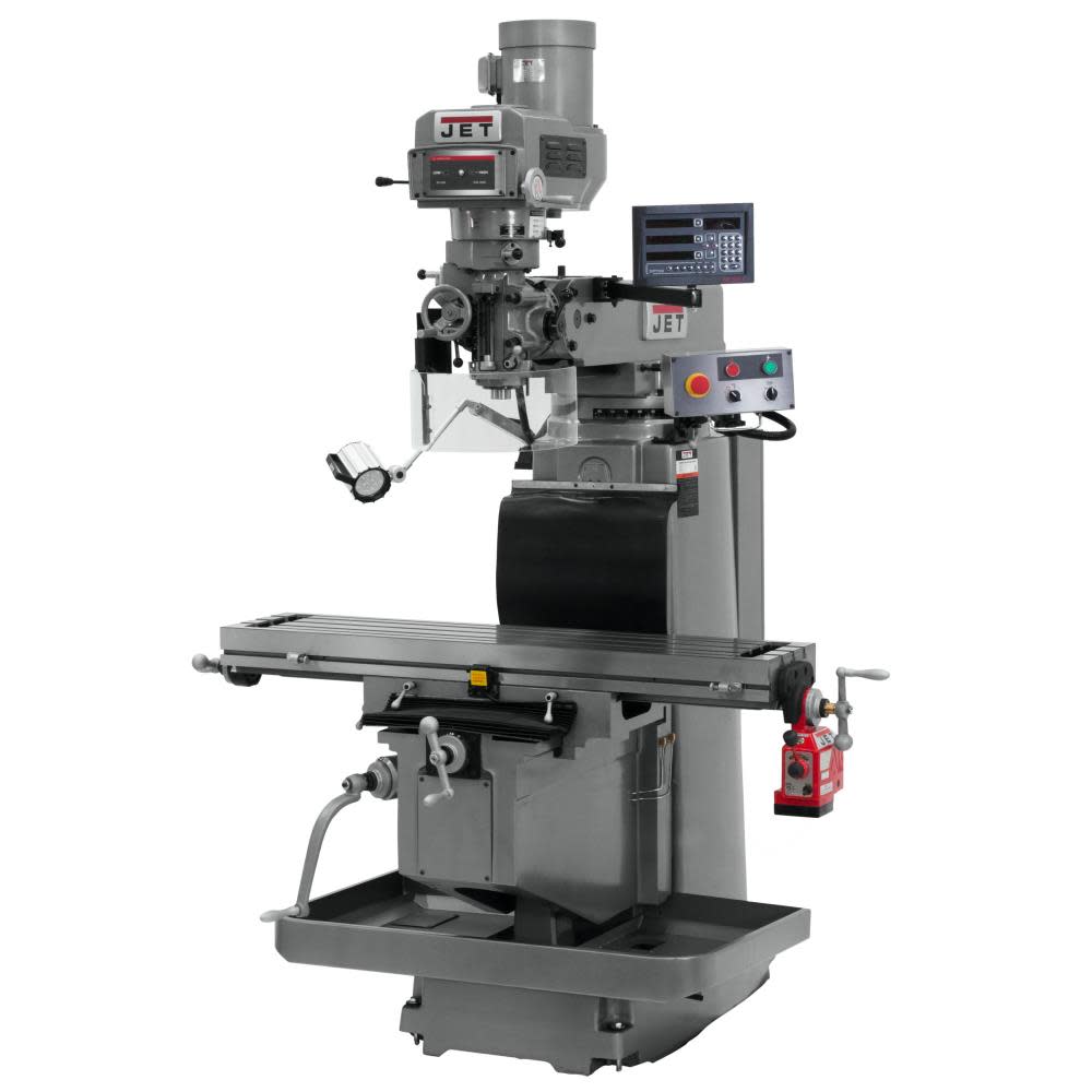 

JET JTM-1254RVS DP700 3X-Q X PFD Vertical Milling Machine