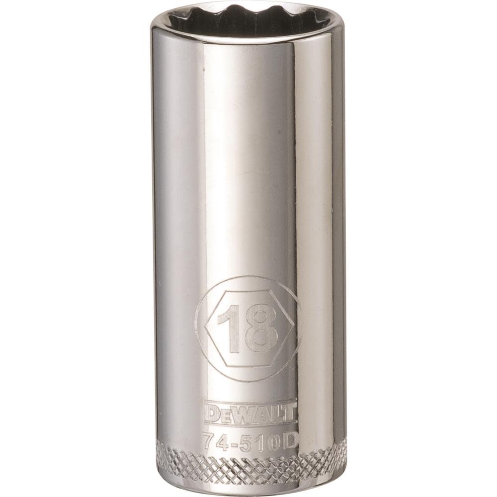 

DEWALT Socket 12 Point 3/8" Drive Deep 18MM