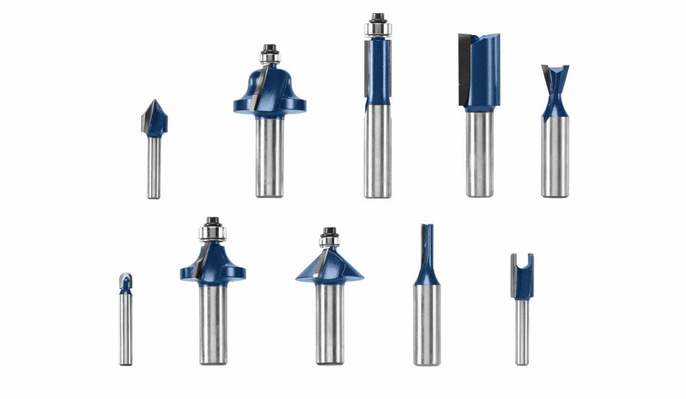 

Bosch 10 pc. All-Purpose Router Bit Set