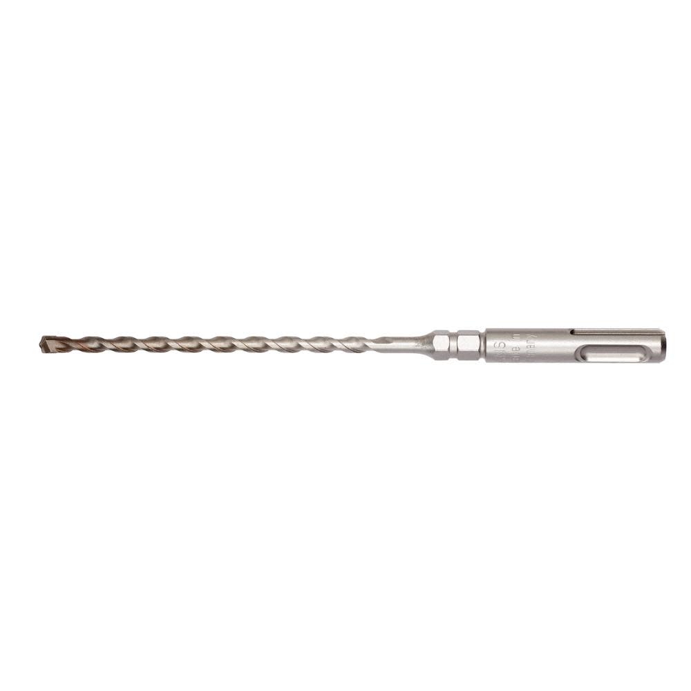 Milwaukee SDS-Plus 2-Cutter 3/16 in. x 6 in. with 1/4 in. Hex