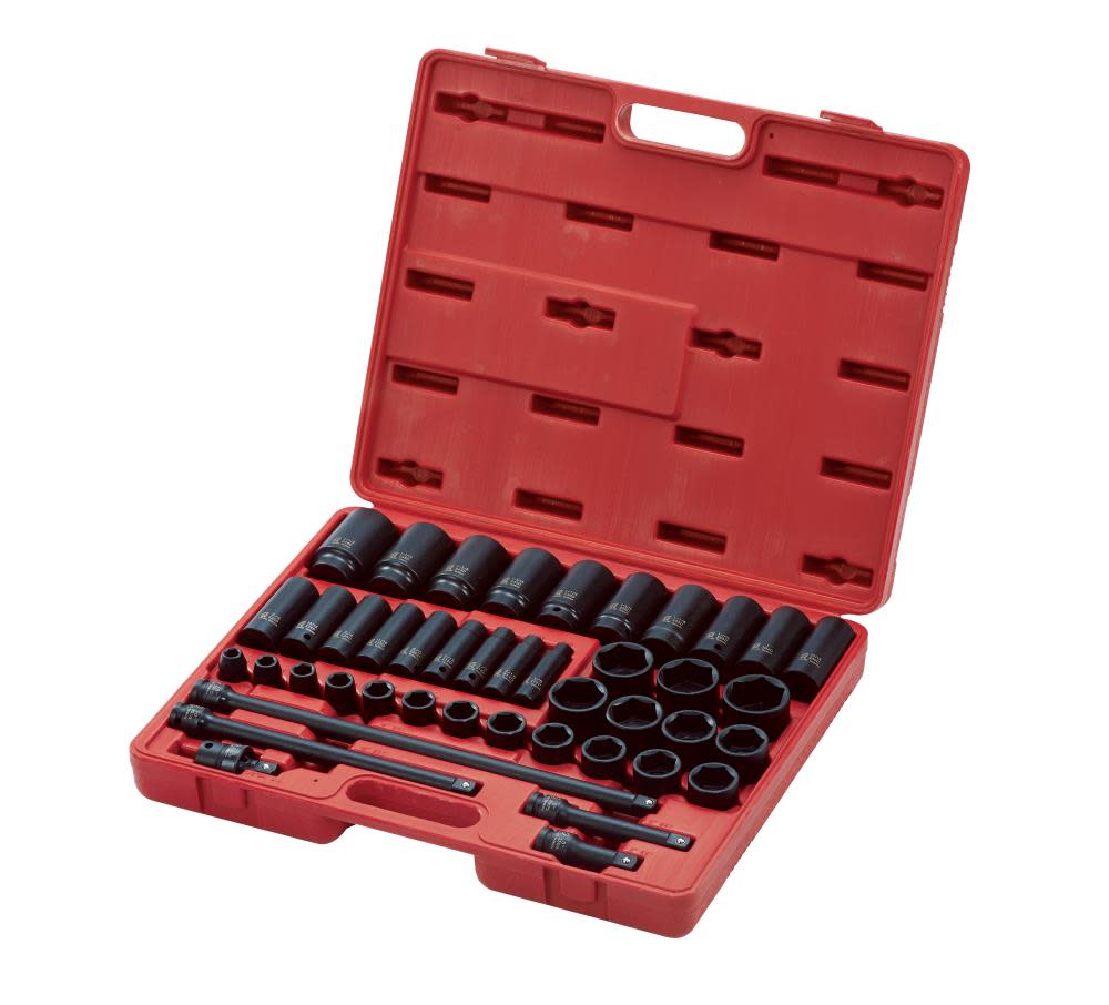 

Sunex 43 pc. 1/2 In. Drive Master SAE Impact Socket Set