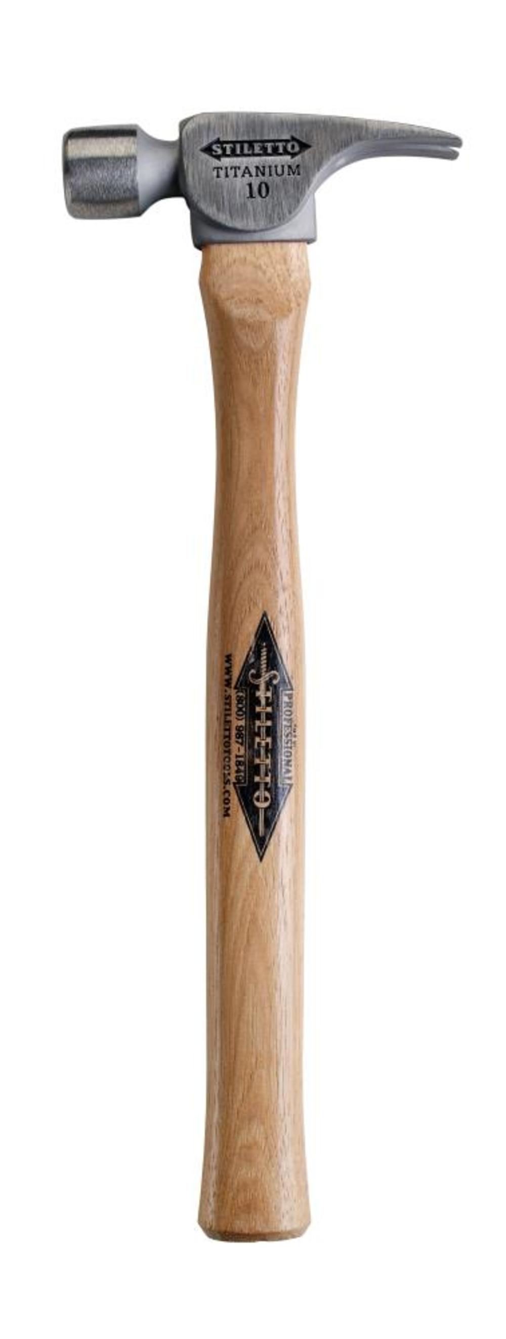 

Stiletto Hammer 10 oz Titanium Smooth Face
