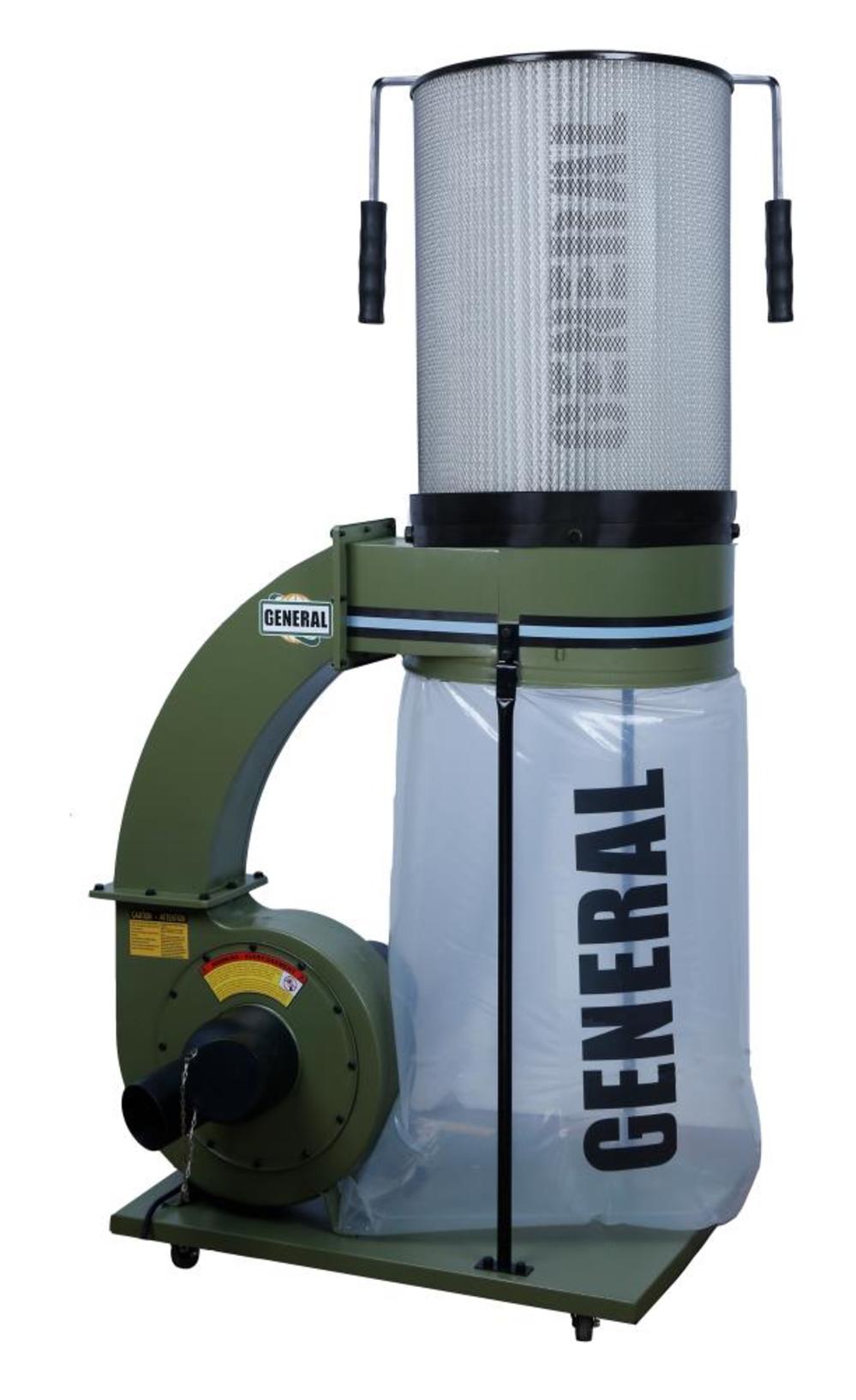 

General International Dual Action Switch Commercial Dust Collector