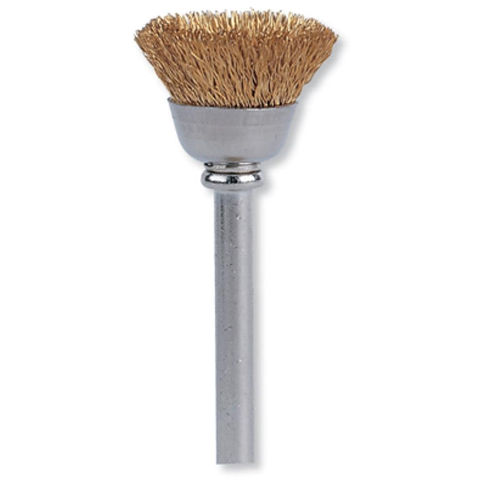 

Dremel 1/2 In. Cup-Shaped Brass Brush