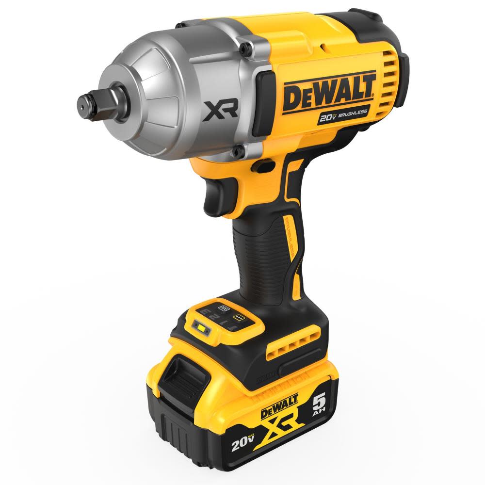 DEWALT 20V MAX XR 1 2in High Torque Impact Wrench Kit DCF900P2 Acme Tools