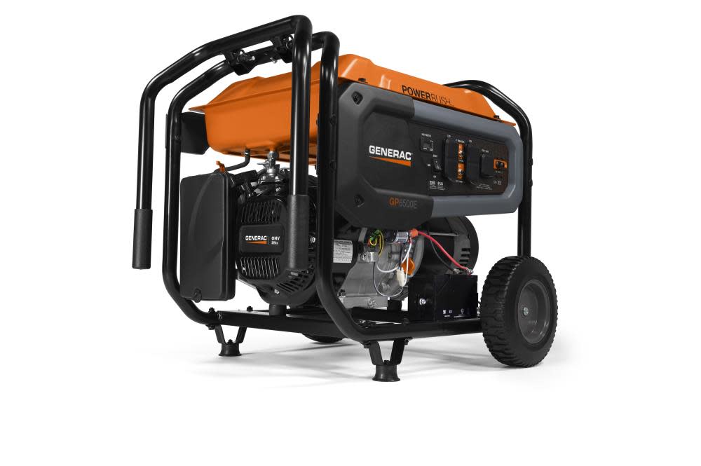 

Generac GP6500E - 6500 Watt Electric Start Portable Generator 49 St/CAN