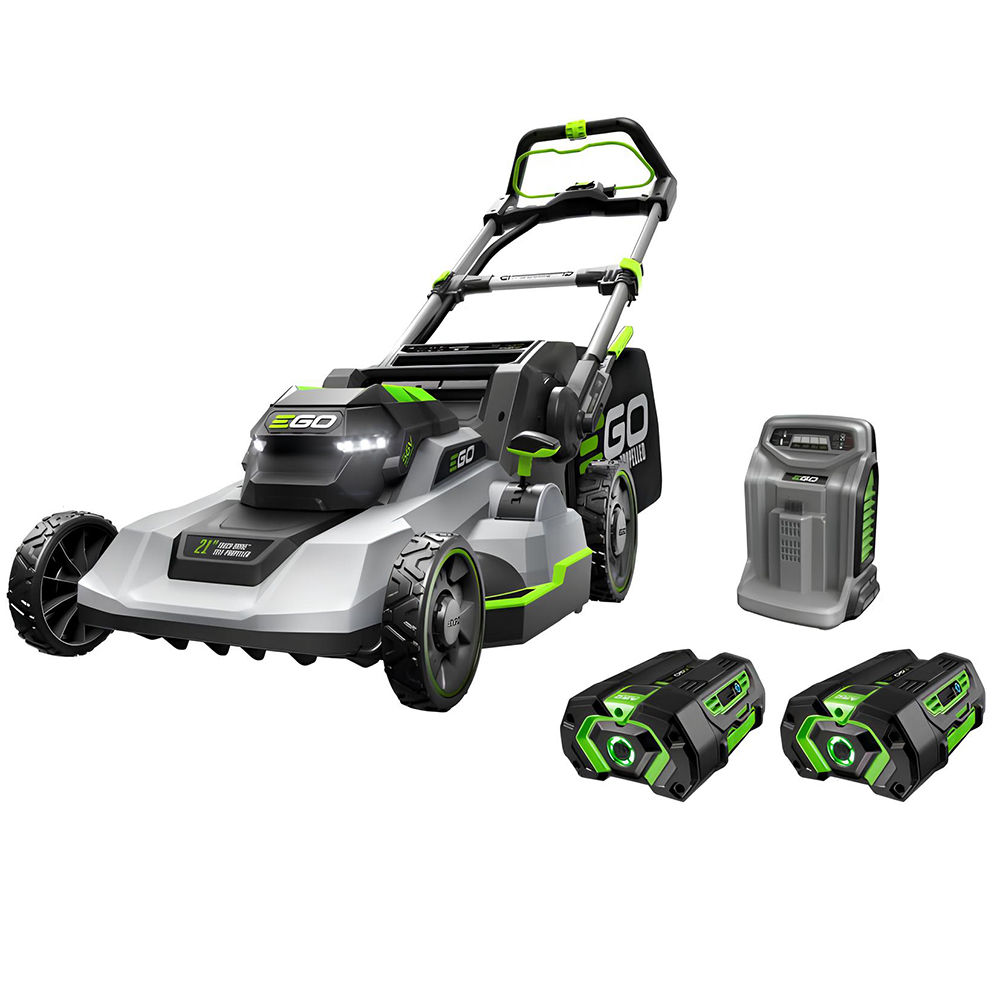 EGO 21 Inch Self-Propelled Mower Touch Drive with 4.0Ah Battery 2pk & Rapid Charger