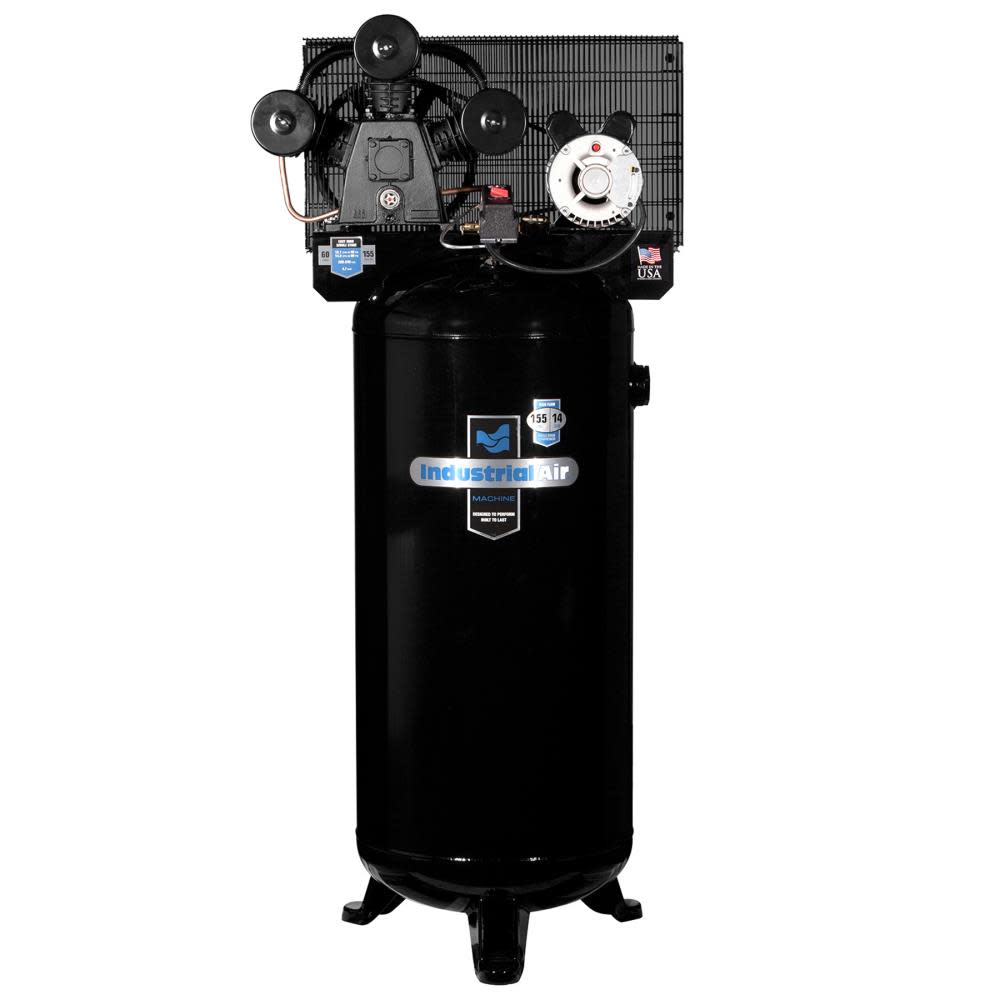 

Industrial Air 60 Gallon Hi Flow Single Stage Air Compressor