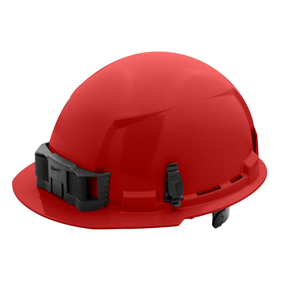 

Milwaukee Red Front Brim Hard Hat with 6pt Ratcheting Suspension Type 1 Class E