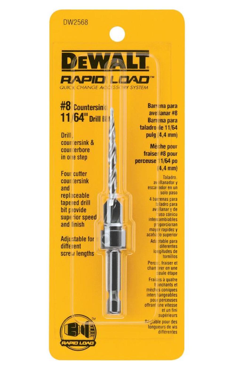 

DEWALT #8 Countersink with 11/64 In. Bit