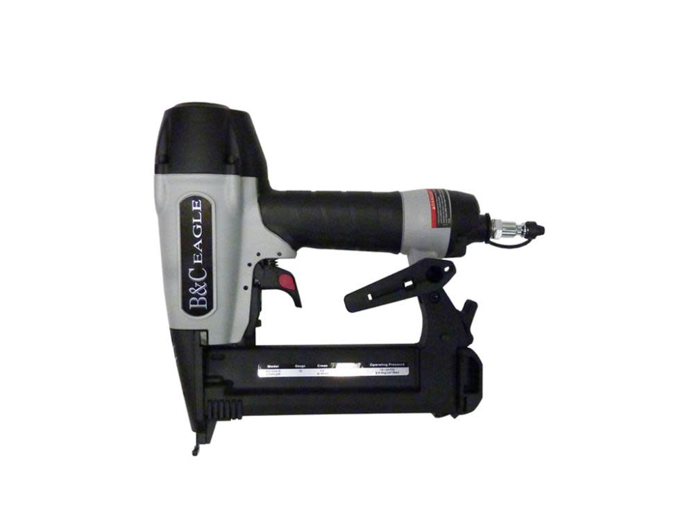 

B and C Eagle 1/2 In. to 1-1/2 In. 18 Gauge Finishing Stapler with Case