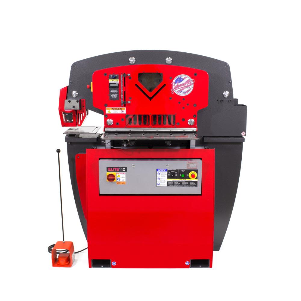 

Edwards 110 Ton Elite Ironworker