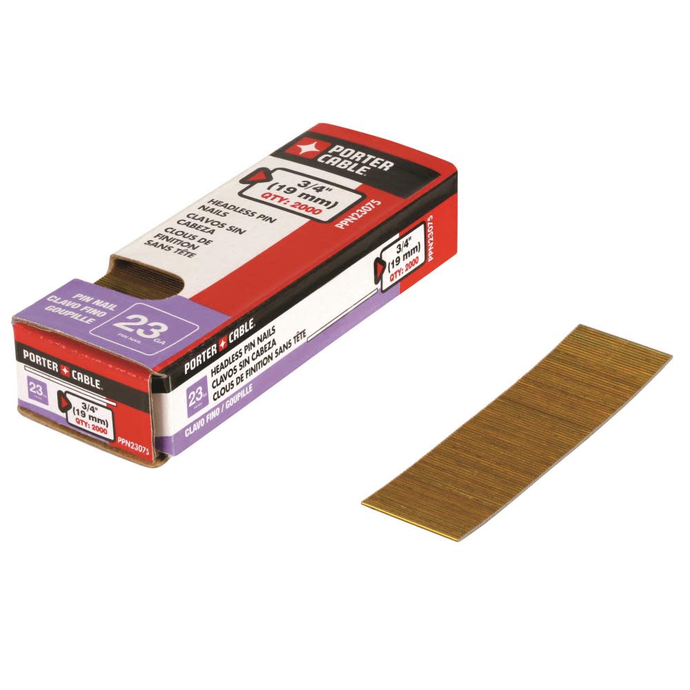 

Porter Cable 3/4 In. 23 Gauge Pin Nails