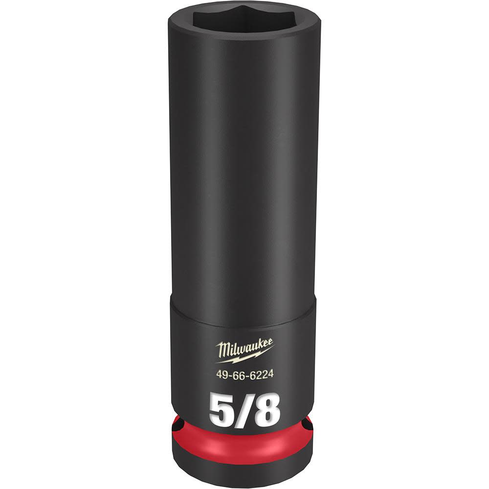 

Milwaukee SHOCKWAVE Impact Duty Socket 1/2" Drive 5/8" Deep 6 Point