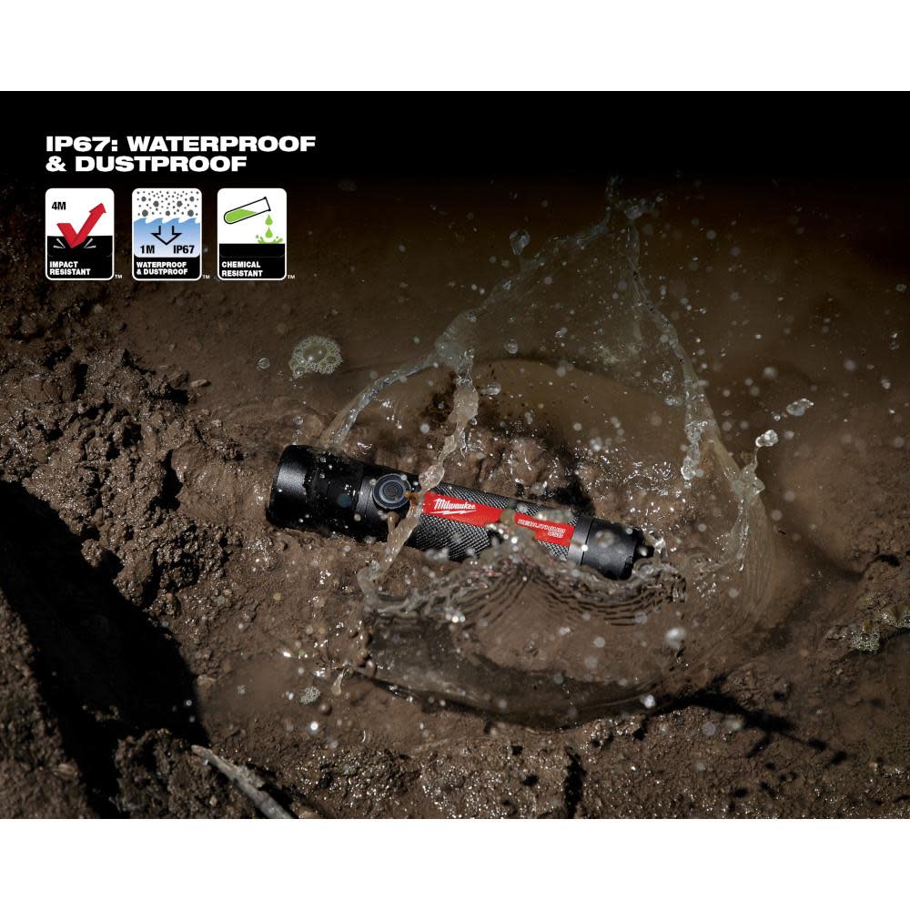 Milwaukee 800 lumen flashlight on sale