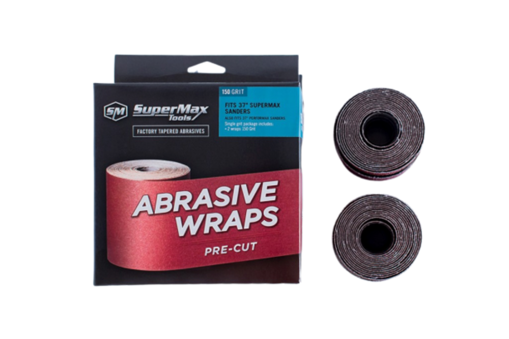 

Supermax Tools 150 Grit: 37 In. Drum Sander Abrasive - 2 Wraps