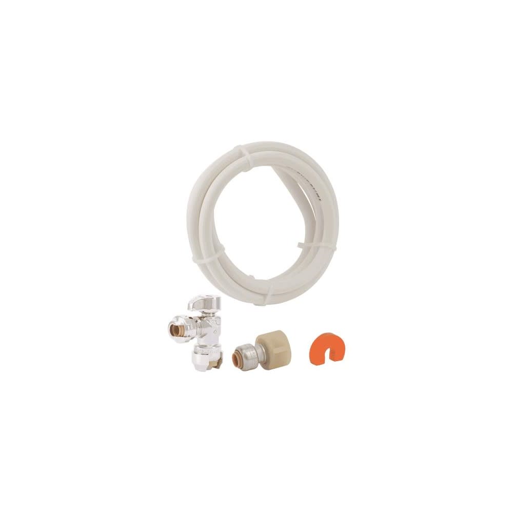 Sharkbite 1/2 x 1/4in 60in Toilet Connection Installation Kit 25088E
