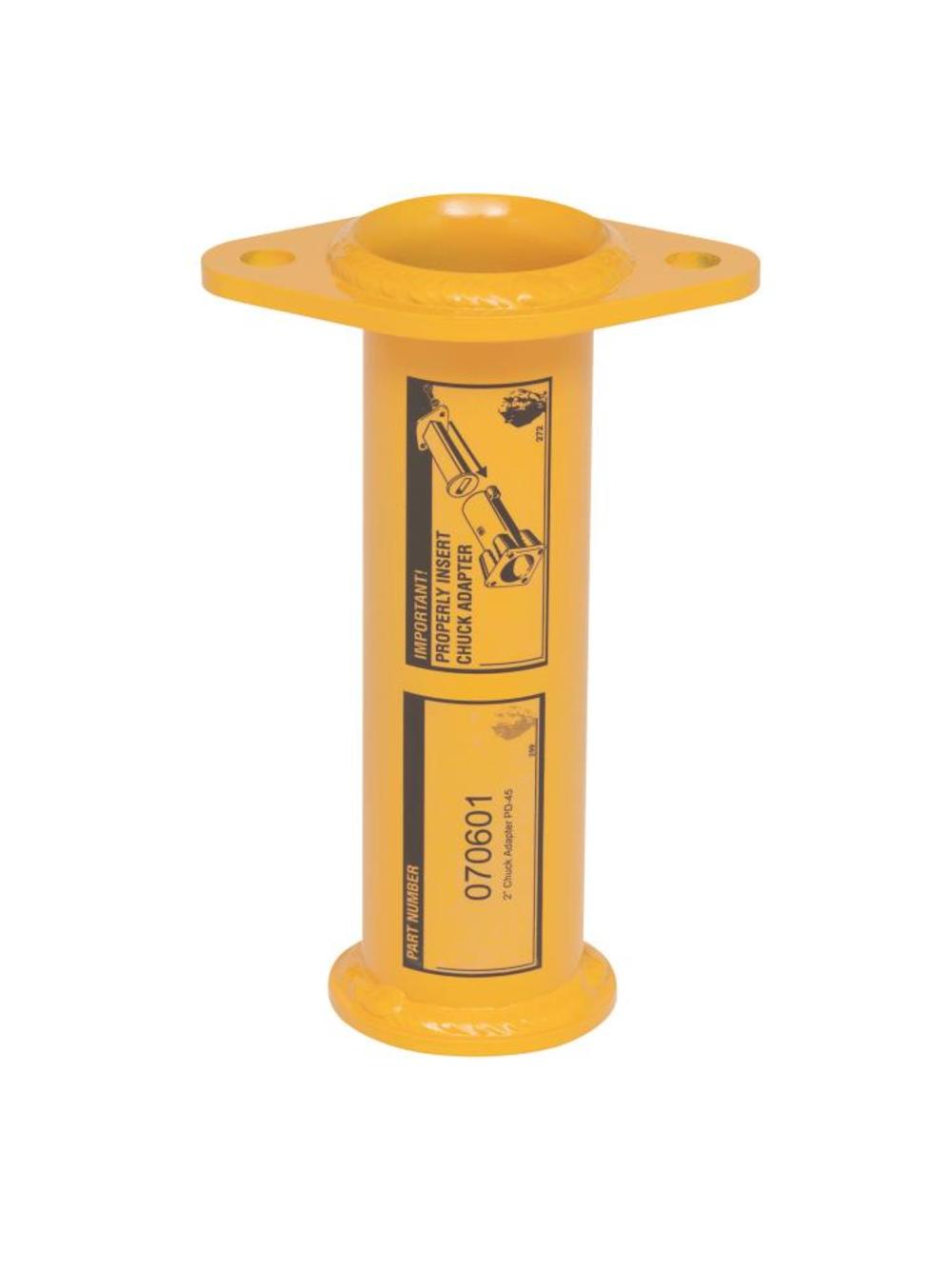 Rhino Tool 2 in Chuck Adapter for PD-45 Pneumatic Post Driver 070601 ...