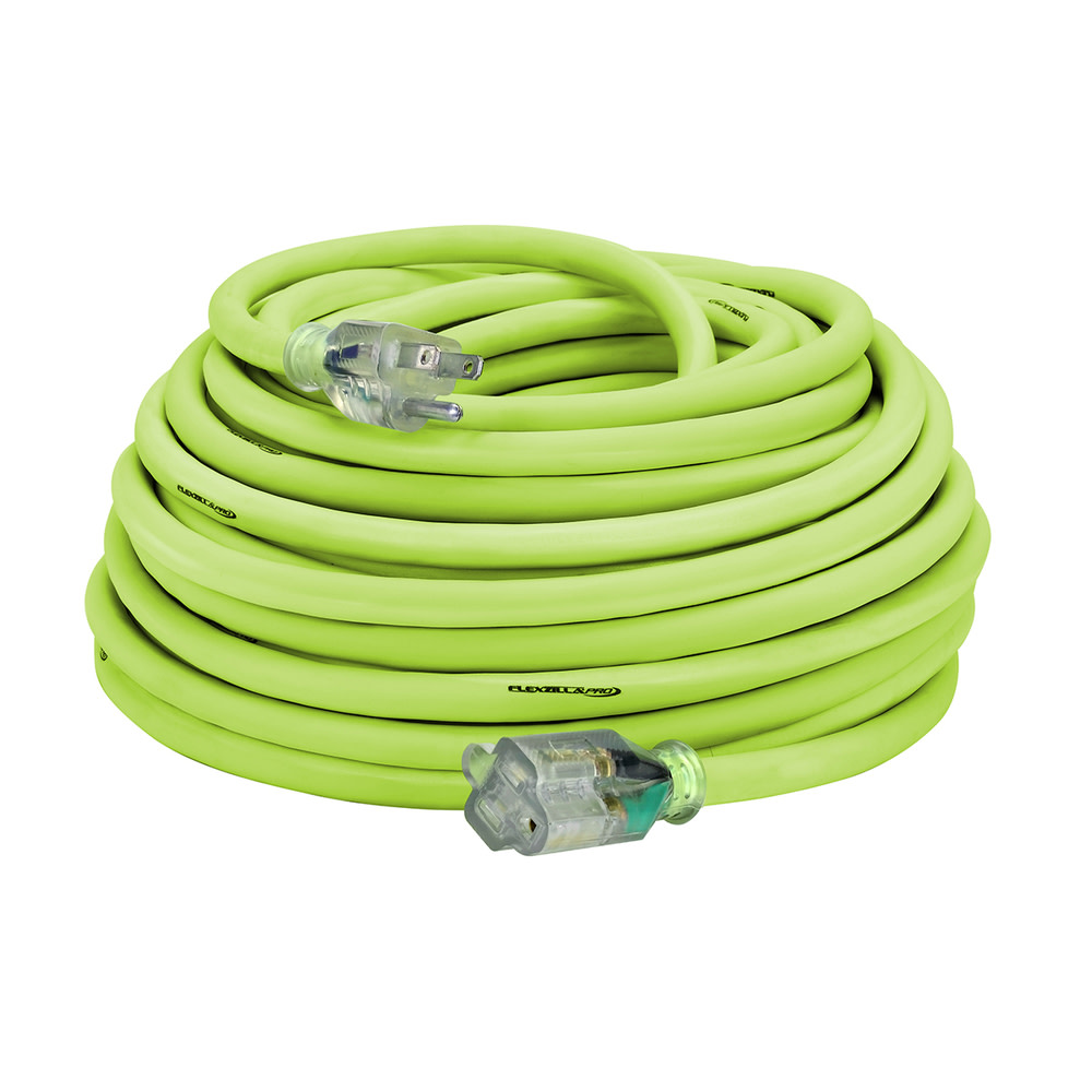 

Flexzilla 100 ft. Pro Extension Cord 10/3 AWG