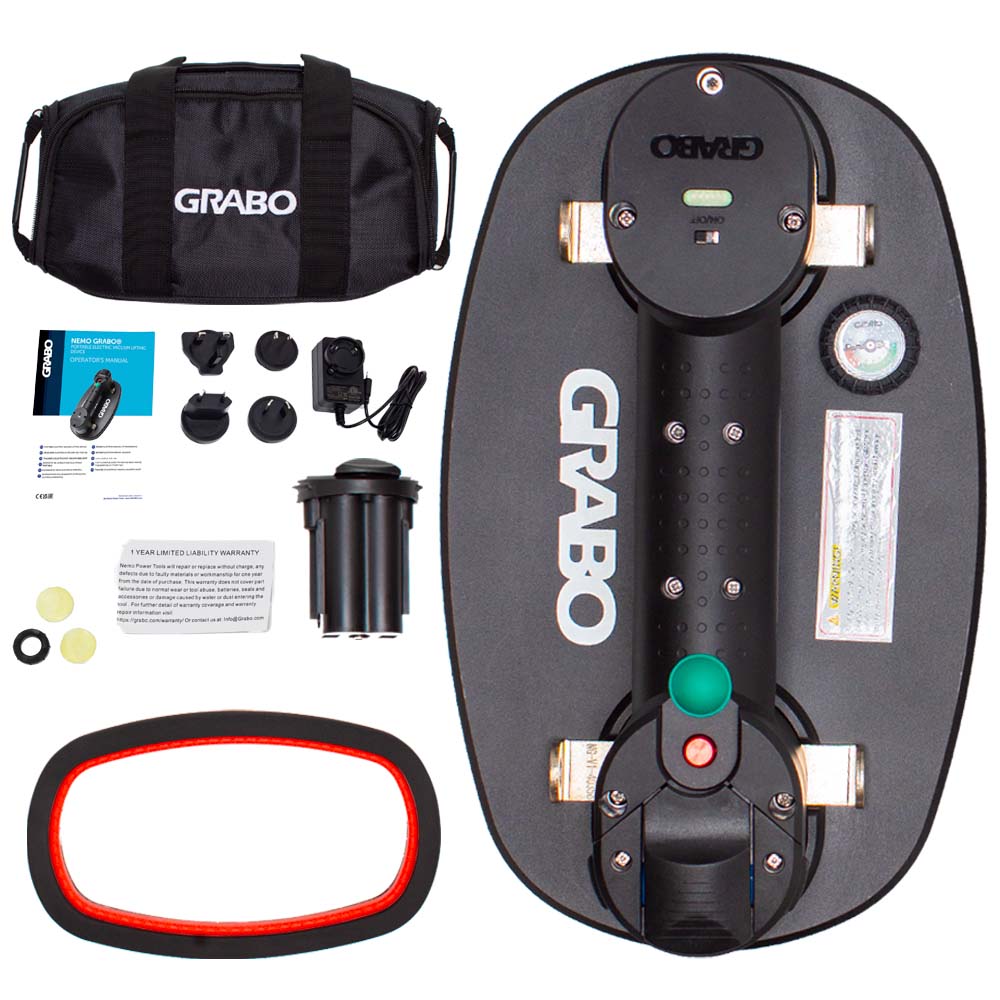 Grabo Nemo Classic Vacuum Lift System Kit NG-1B-FB-1S - Acme Tools