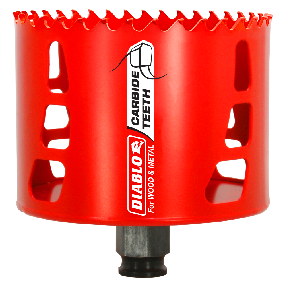 

Diablo Tools 3-1/2" (89mm) Carbide-Tip Wood & Metal Holesaw