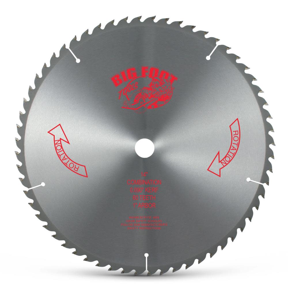 Big Foot Tools Big Boy 14 In. 60 Tooth Blade - BL-1460T