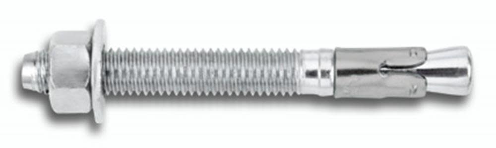 

DEWALT 1/2 In. x 3-3/4 In. Power-Stud Carbon Steel Wedge Expansion Anchor - 50 Anchors