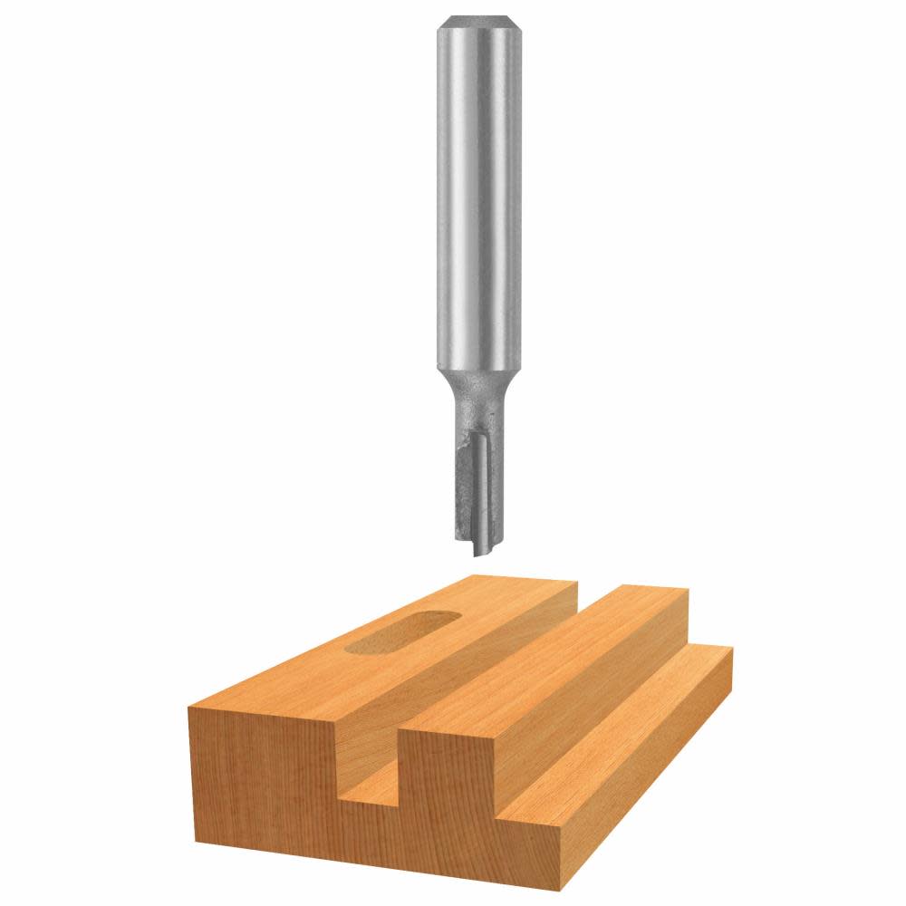 

Bosch 3/16" x 7/16" Carbide Tipped 1 Flute Straight Bit