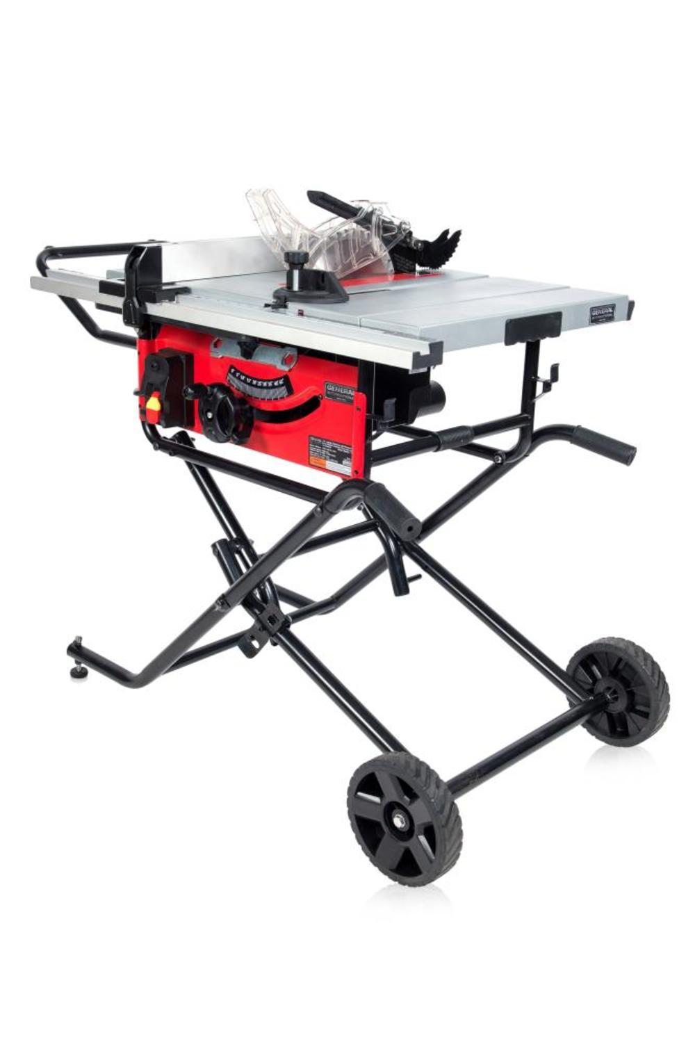 

General International 10" Table Saw with Cart