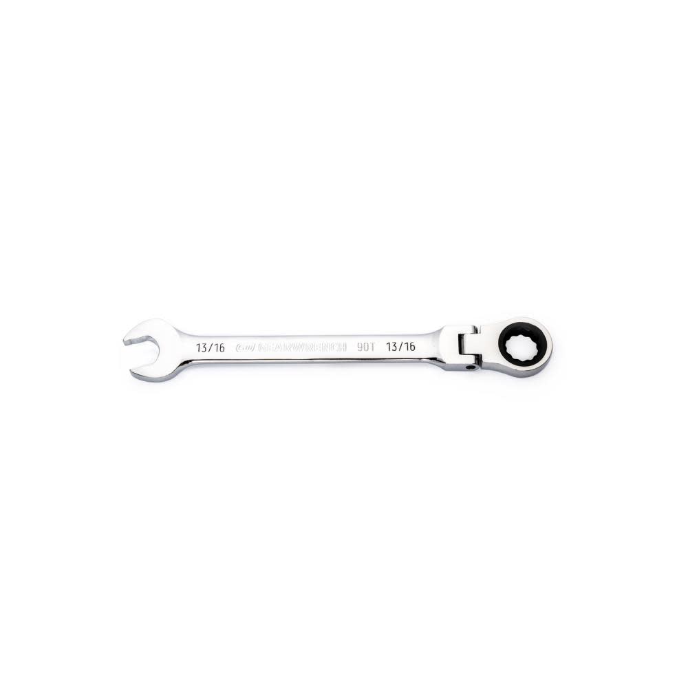 

GEARWRENCH 13/16" 90T 12 Point Flex Head Ratcheting Combination Wrench
