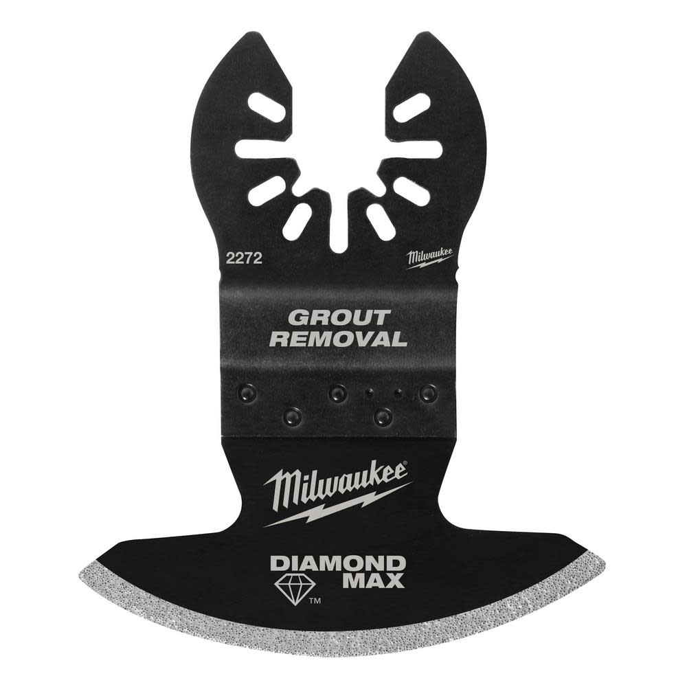 

Milwaukee MILWAUKEE Universal Fit OPEN-LOK Diamond MAX Diamond Grit Grout Removal Multi-Tool Blade 1 PK