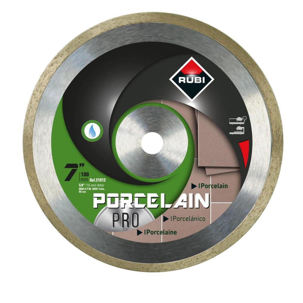

Rubi Tools 7 In. Diamond Porcelain Blade