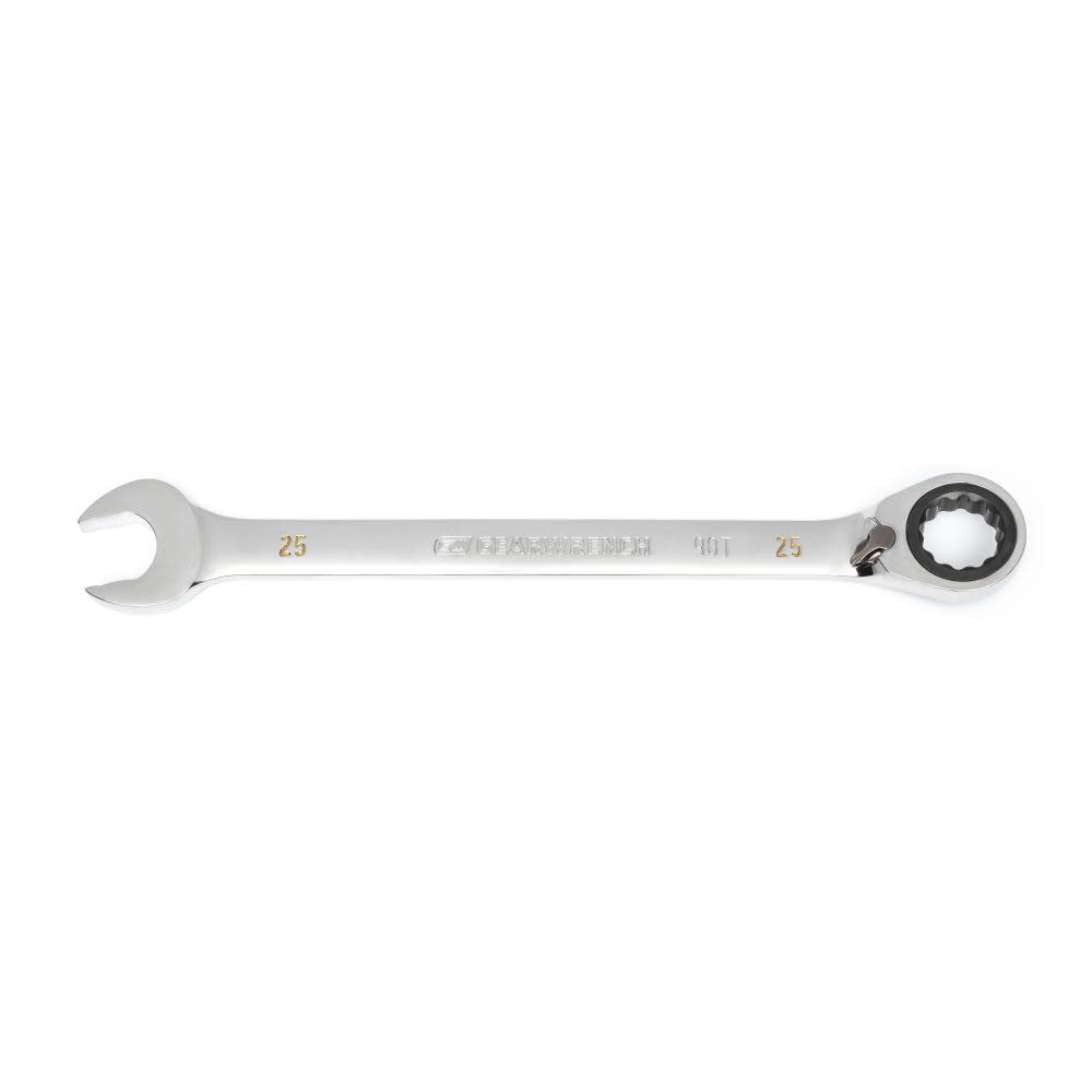 

GEARWRENCH 25mm 90-Tooth 12 Point Reversible Ratcheting Wrench