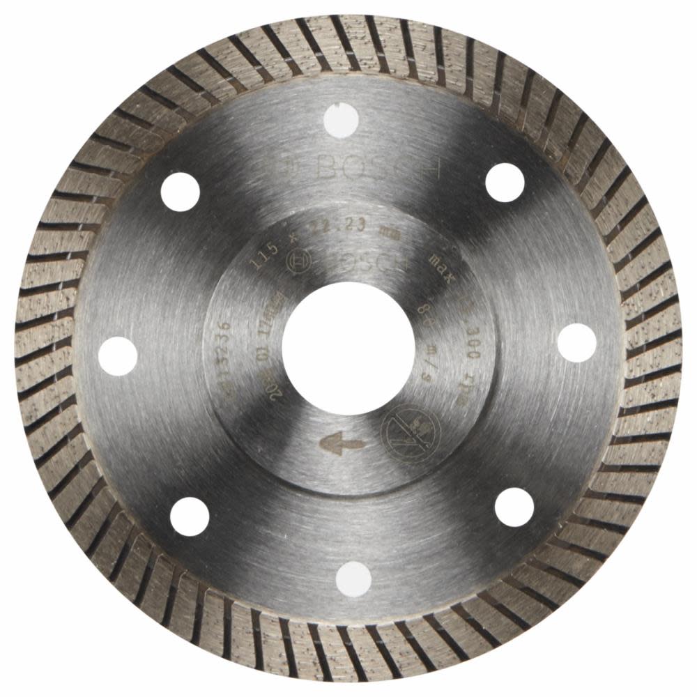

Bosch 4 1/2" Specialized Turbo Rim Diamond Blade for Porcelain