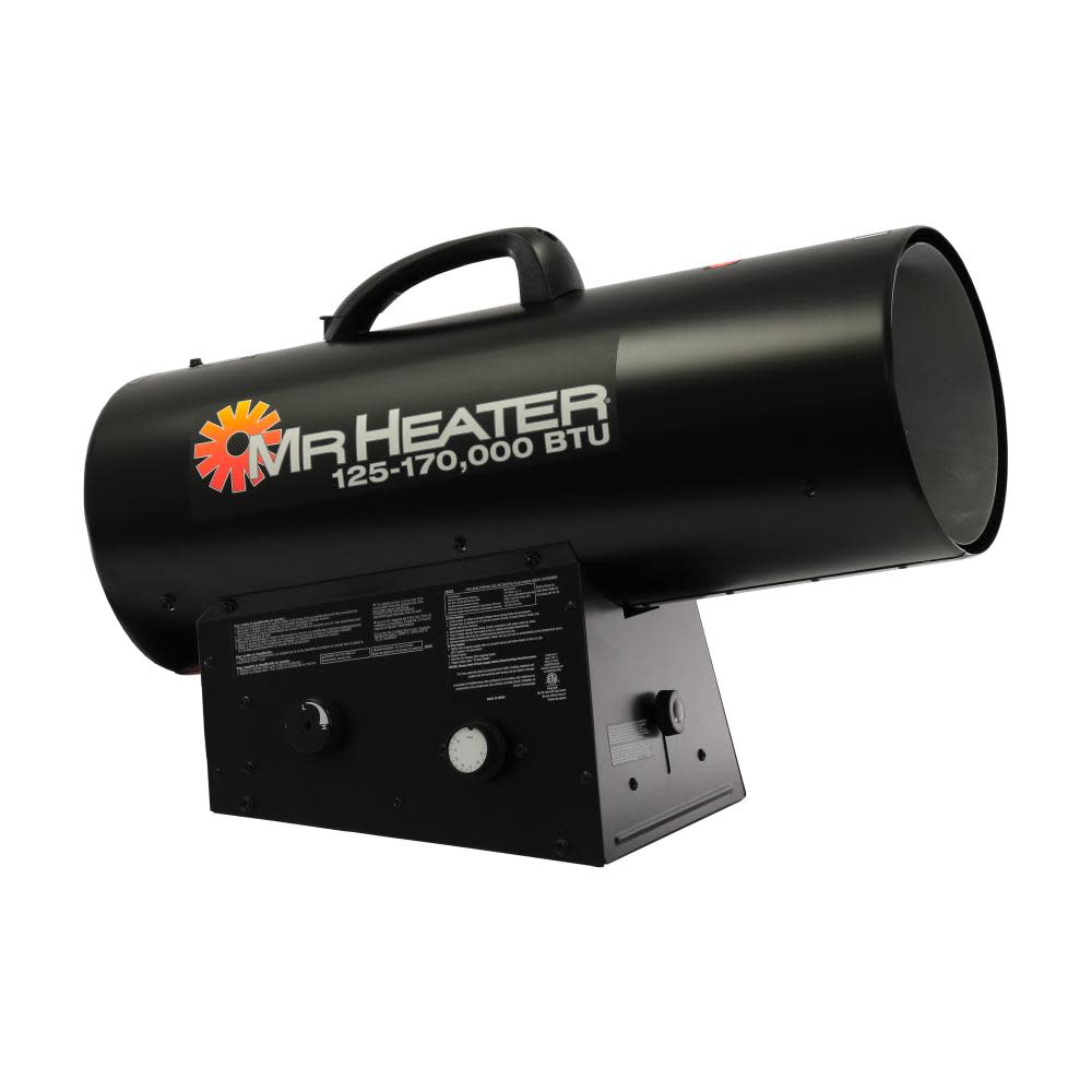 170,000 BTU Quiet Burner Technology Forced Air Propane Heater ...