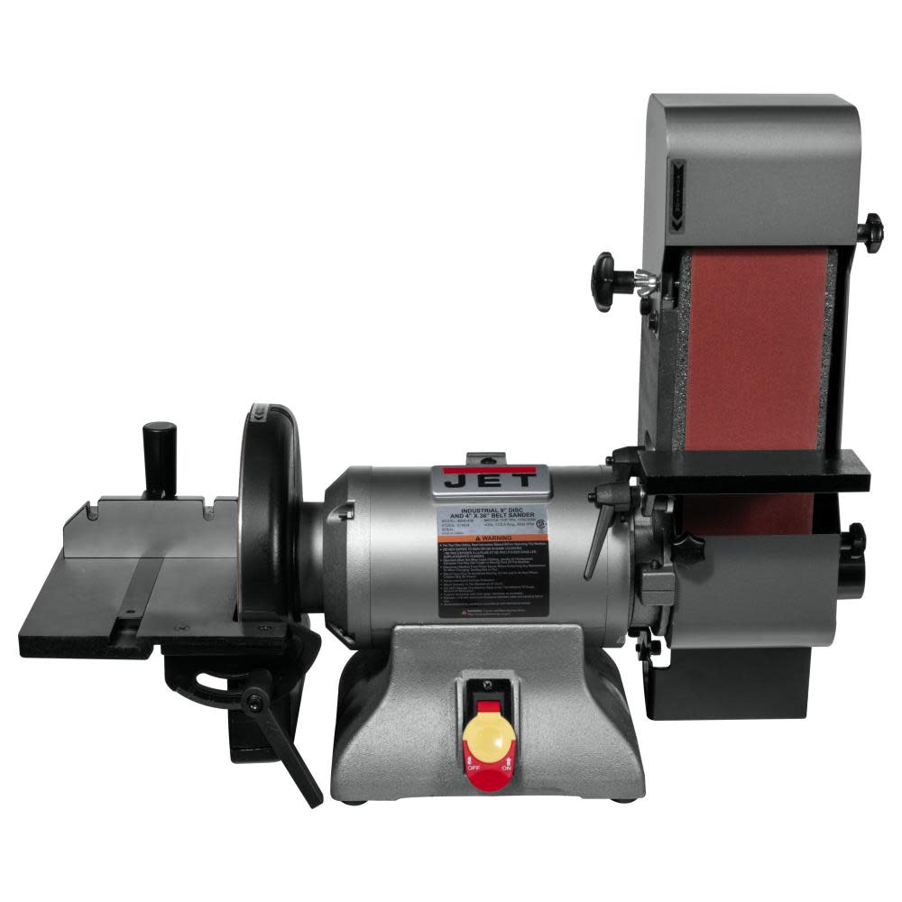

JET Combination Industrial 4 Inch x 36 Inch Belt and 9 Inch Disc Grinder