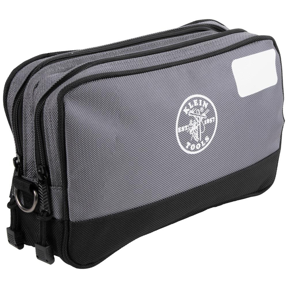 Klein Tools Double Zipper Bag, 12 x 7-Inch 55583 - Acme Tools