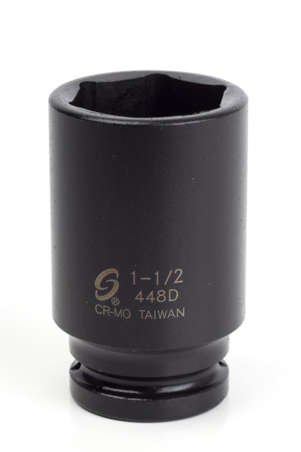 

Sunex 1-1/2 In. 3/4 In. Drive Deep Impact Socket