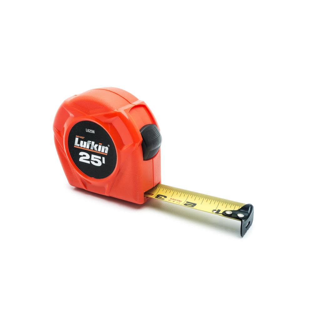 

Crescent Lufkin Tape Measure 1 In. x 25 Ft. Hi-Viz Orange Power Return