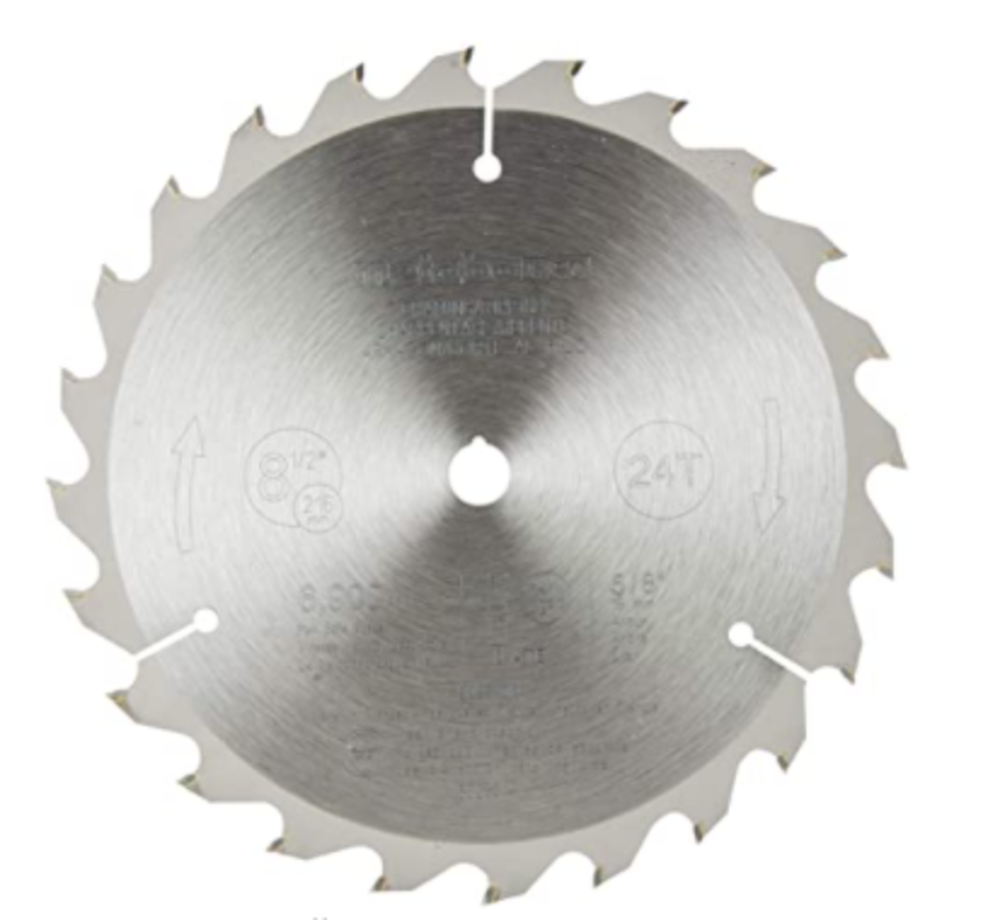 

Metabo HPT Miter Saw Blade 8 1/2" Framing/Ripping Blade 24T 5/8" Arbor Tungsten Carbide Tip