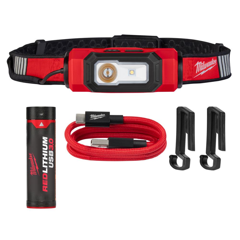 Milwaukee BEACON Hard Hat Light USB Rechargeable