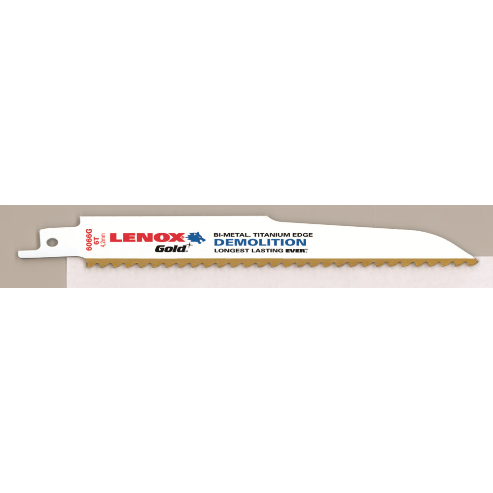 

Lenox 6 In. 6 TPI Reciprocating Blade