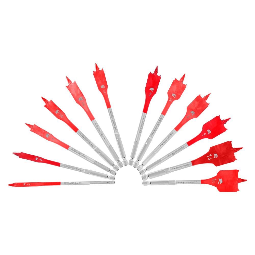 

Diablo Tools SPEEDemon Spade Bit Set 12 Piece