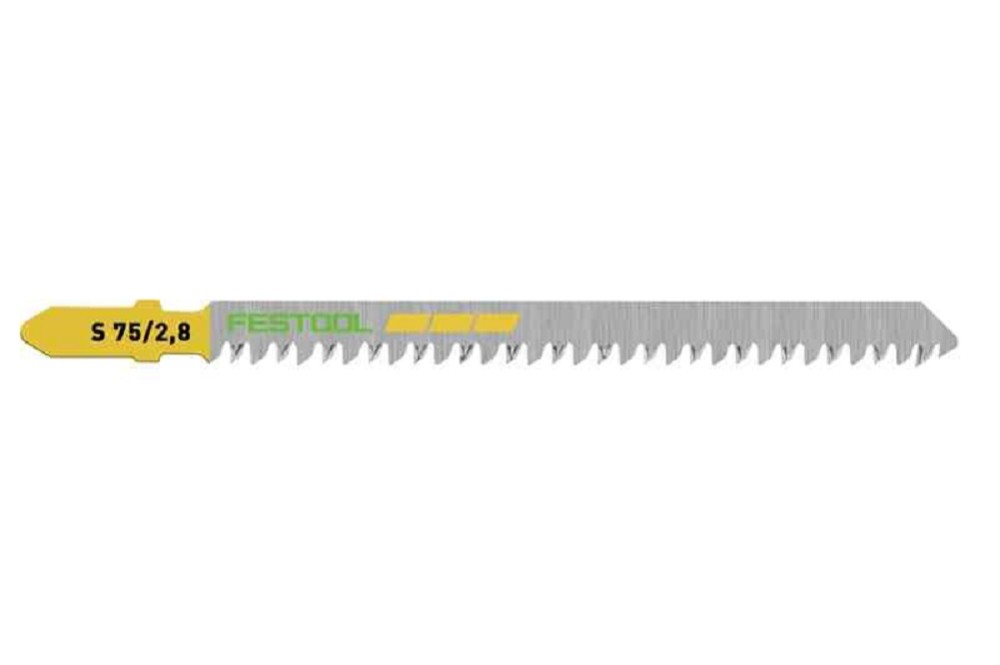 

Festool Jigsaw blade S 75/2.8 Straight Cut - Pack of 20