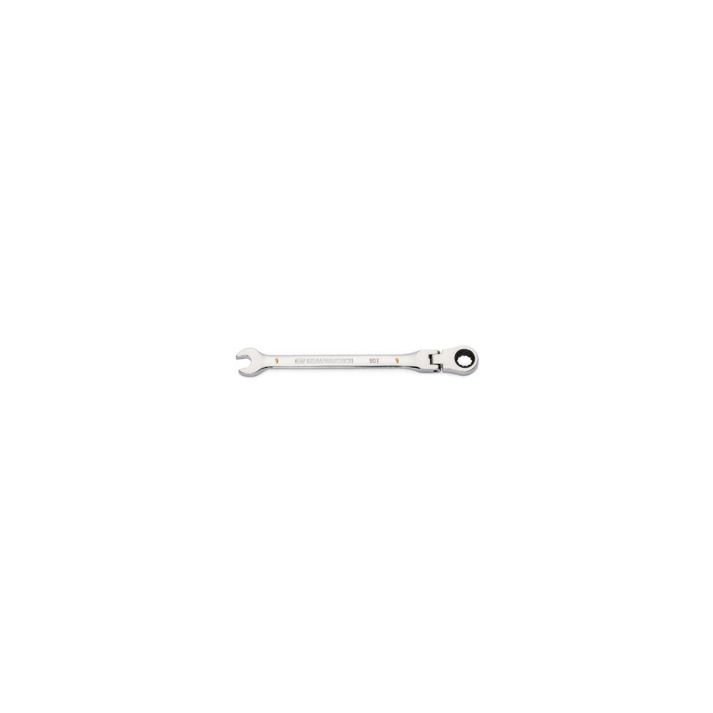 

GEARWRENCH 9mm 90T 12 Point Flex Head Ratcheting Combination Wrench