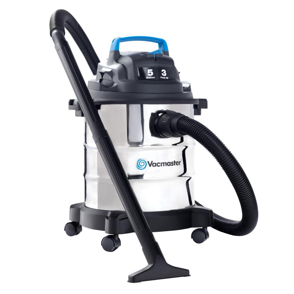 

Vacmaster 5 Gallon Stainless Steel Wet/Dry Vac