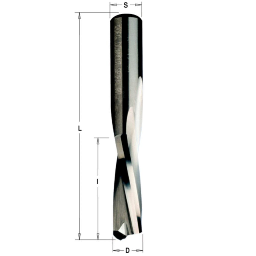 

CMT Solid Carbide Spiral Bit