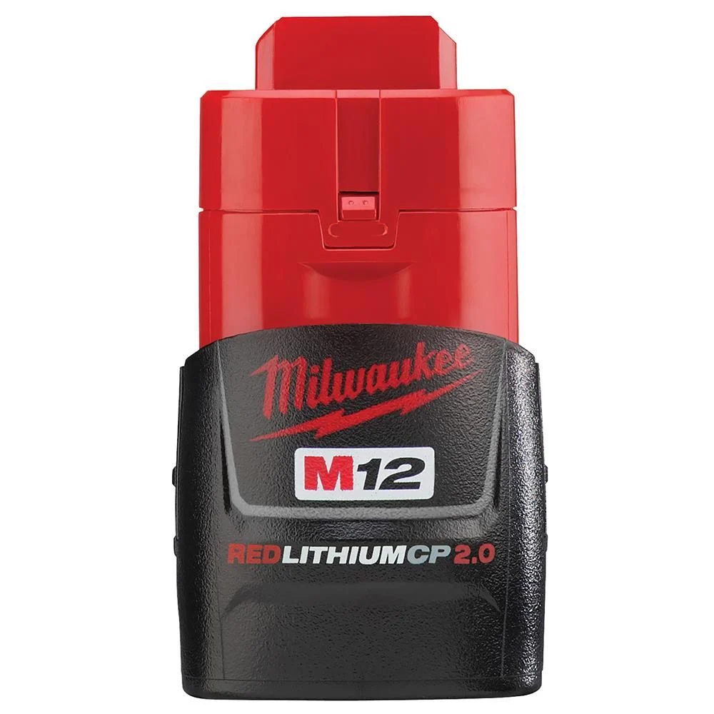 Milwaukee M12 REDLITHIUM CP 12V 2Ah Lithium Ion Power Tool Battery Pack image number null