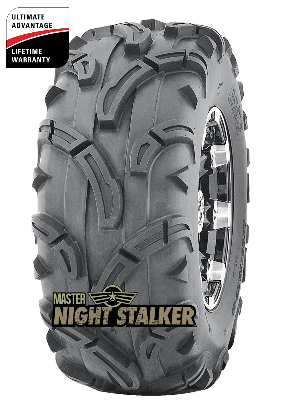 

Master ATV 25x8.00-12 6P TL Night Stalker ATV Tire (Tire Only)